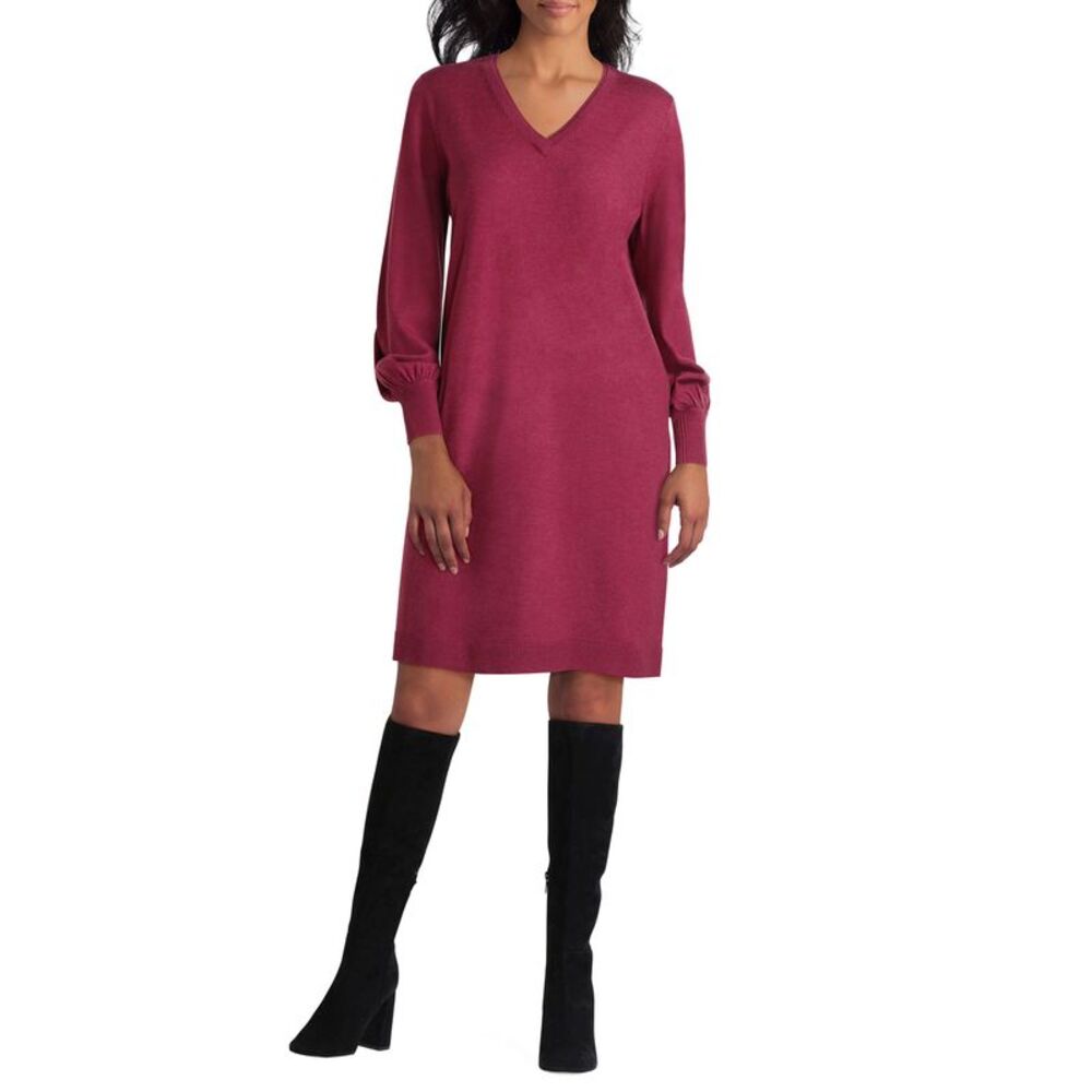 Isaac Mizrahi Womens Sweater Dress
